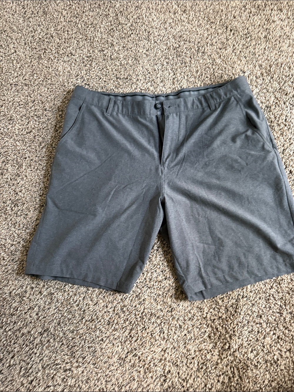 Puma Men's Gray Golf Shorts